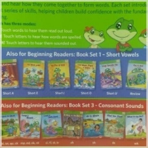 Leapfrog Learn to Read (6) Books Long vowels Set New In Box! - Picture 5 of 10